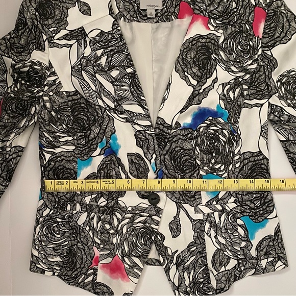 *NWOT* Halogen multi-color floral blazer - Picture 10 of 16